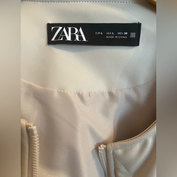 Zara Quilted Bomber Jacket L - Picture 5 of 5